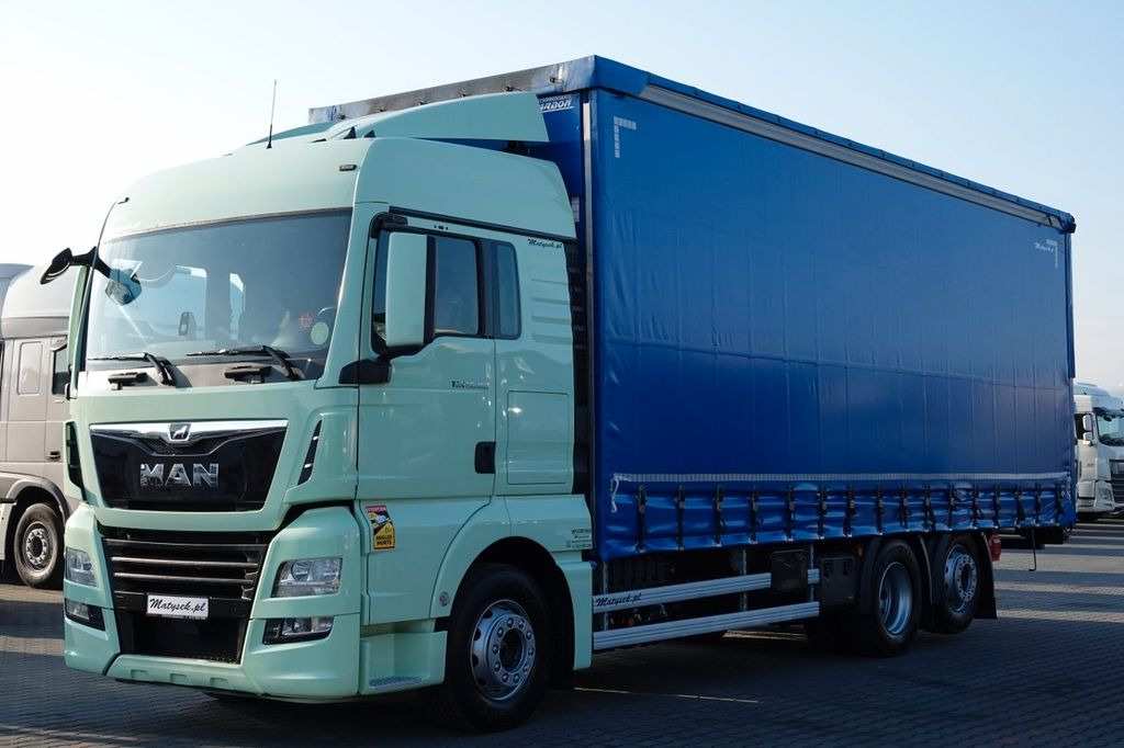 MAN TGX 26. 460 / 6x2 / FIRANKA - 8,2 m / SOLÓWKA / - Camión lona: foto 1 MAN TGX 26. 460 / 6x2 / FIRANKA - 8,2 m / SOLÓWKA / - Camión lona: foto 1
