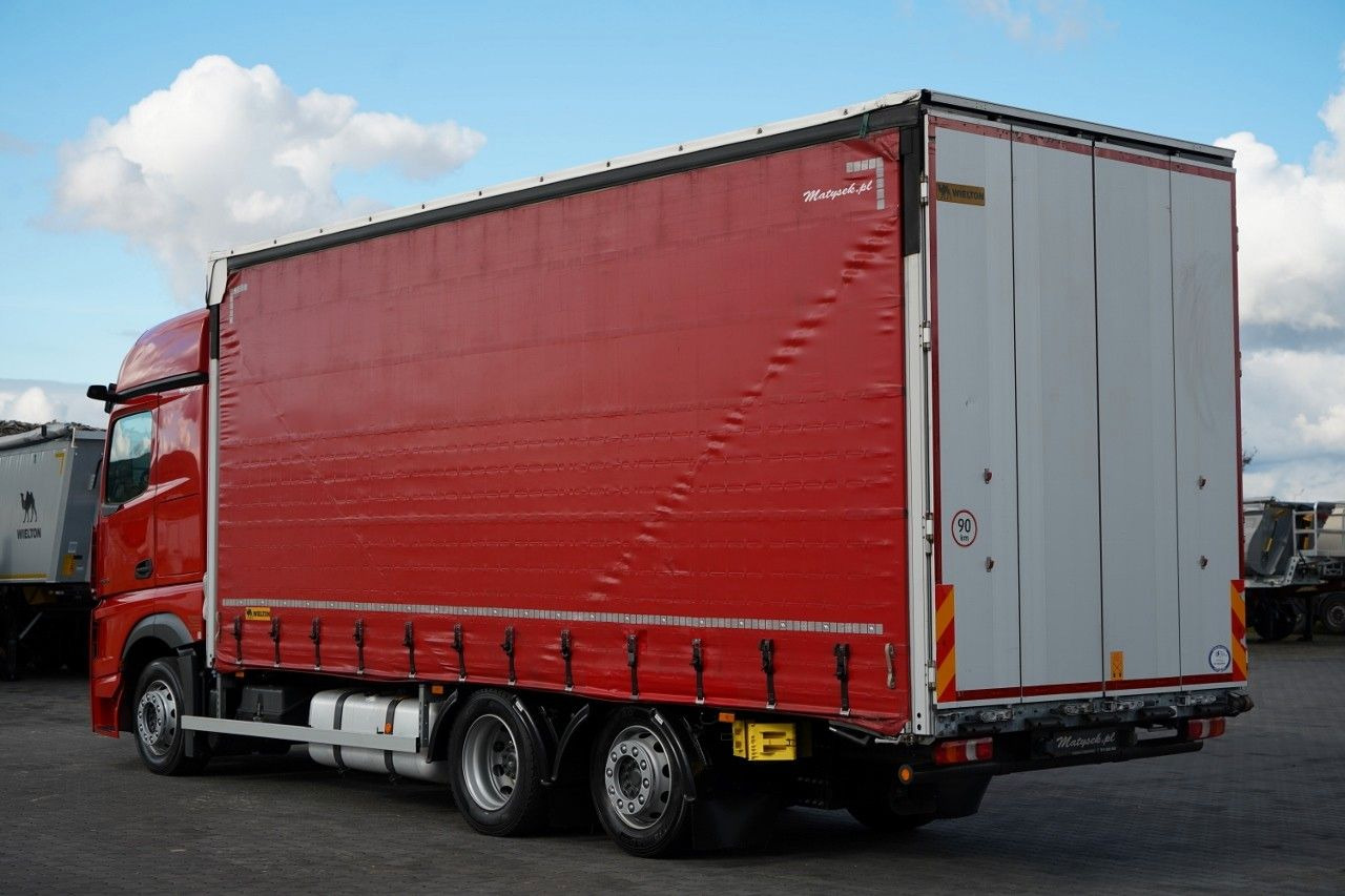 Mercedes-Benz ACTROS 2545 / SOLÓWKA / 6x2 / OŚ PODNOSZONA / B - Camión lona: foto 3 Mercedes-Benz ACTROS 2545 / SOLÓWKA / 6x2 / OŚ PODNOSZONA / B - Camión lona: foto 3
