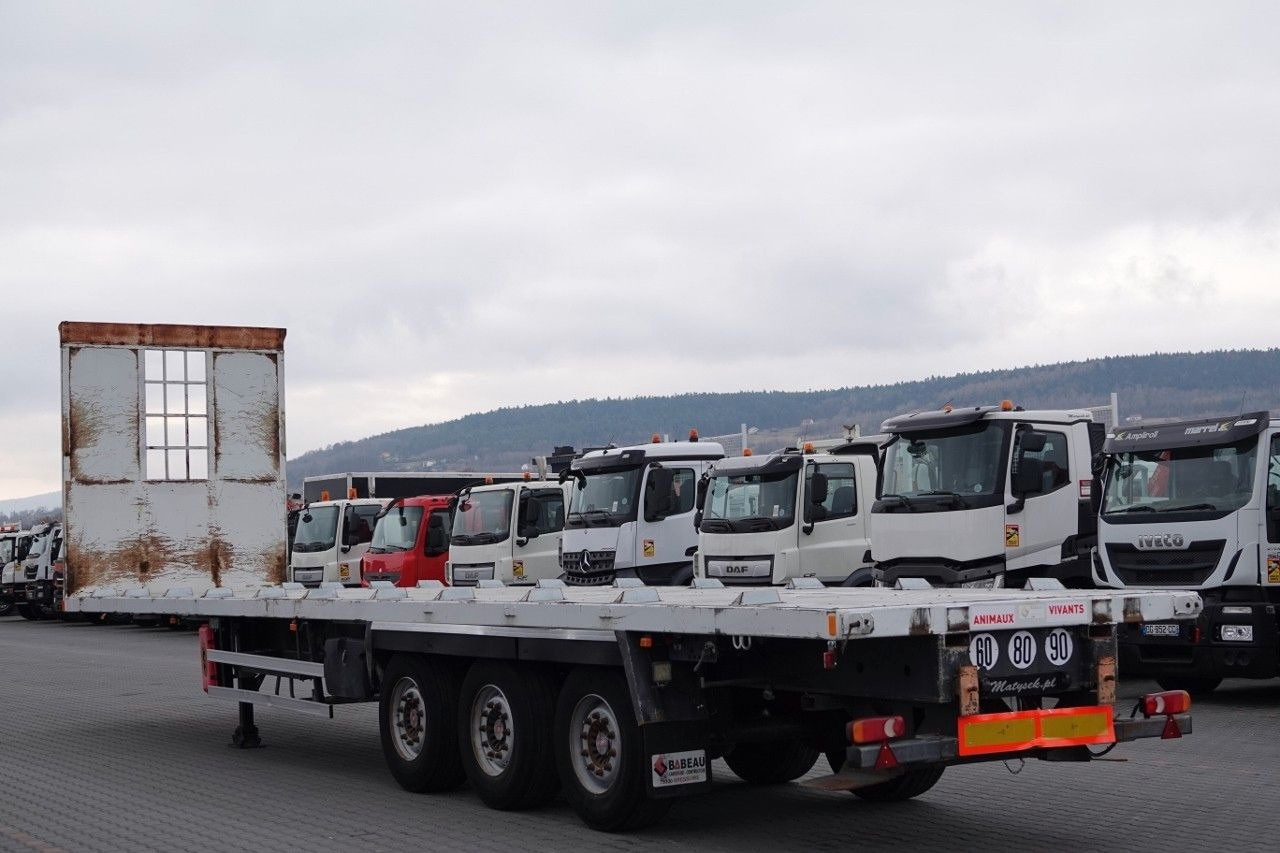 Schmitz Cargobull NACZEPA PLATFORMA / MOCNA PODŁOGA / OSIE SAF - Semirremolque plataforma/ Caja abierta: foto 4 Schmitz Cargobull NACZEPA PLATFORMA / MOCNA PODŁOGA / OSIE SAF - Semirremolque plataforma/ Caja abierta: foto 4