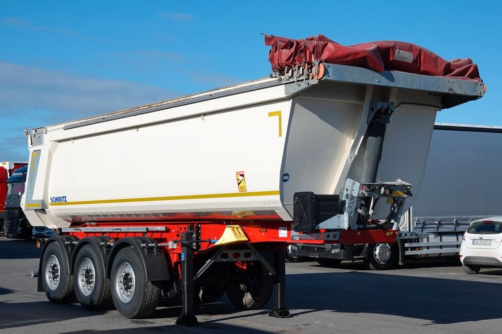 Schmitz Cargobull WYWROTKA 28 m3 / STALOWA / RYNNA WANNA HP / PLAN - Semirremolque lona: foto 1 Schmitz Cargobull WYWROTKA 28 m3 / STALOWA / RYNNA WANNA HP / PLAN - Semirremolque lona: foto 1