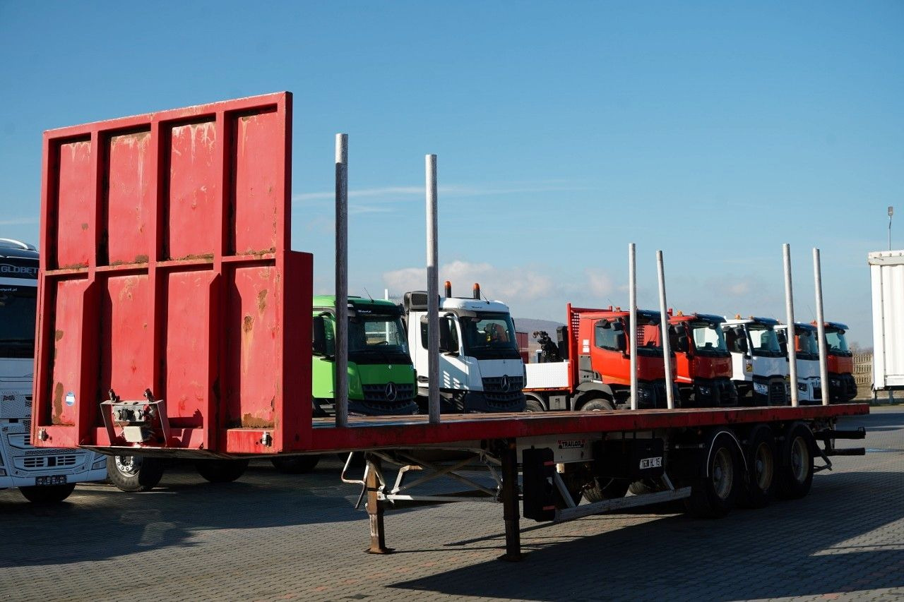 Trailor NACZEPA PLATFORMA / KŁONICE / OŚ SKRĘTNA - Semirremolque plataforma/ Caja abierta: foto 4 Trailor NACZEPA PLATFORMA / KŁONICE / OŚ SKRĘTNA - Semirremolque plataforma/ Caja abierta: foto 4