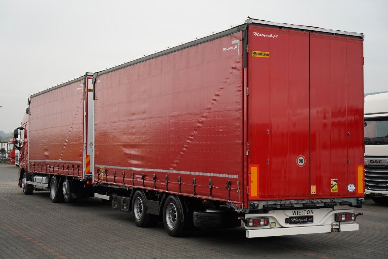 Volvo FH 460 / ZESTAW TANDEM / 120 M3 / PRZEJAZDOWY / - Camión lona: foto 3 Volvo FH 460 / ZESTAW TANDEM / 120 M3 / PRZEJAZDOWY / - Camión lona: foto 3