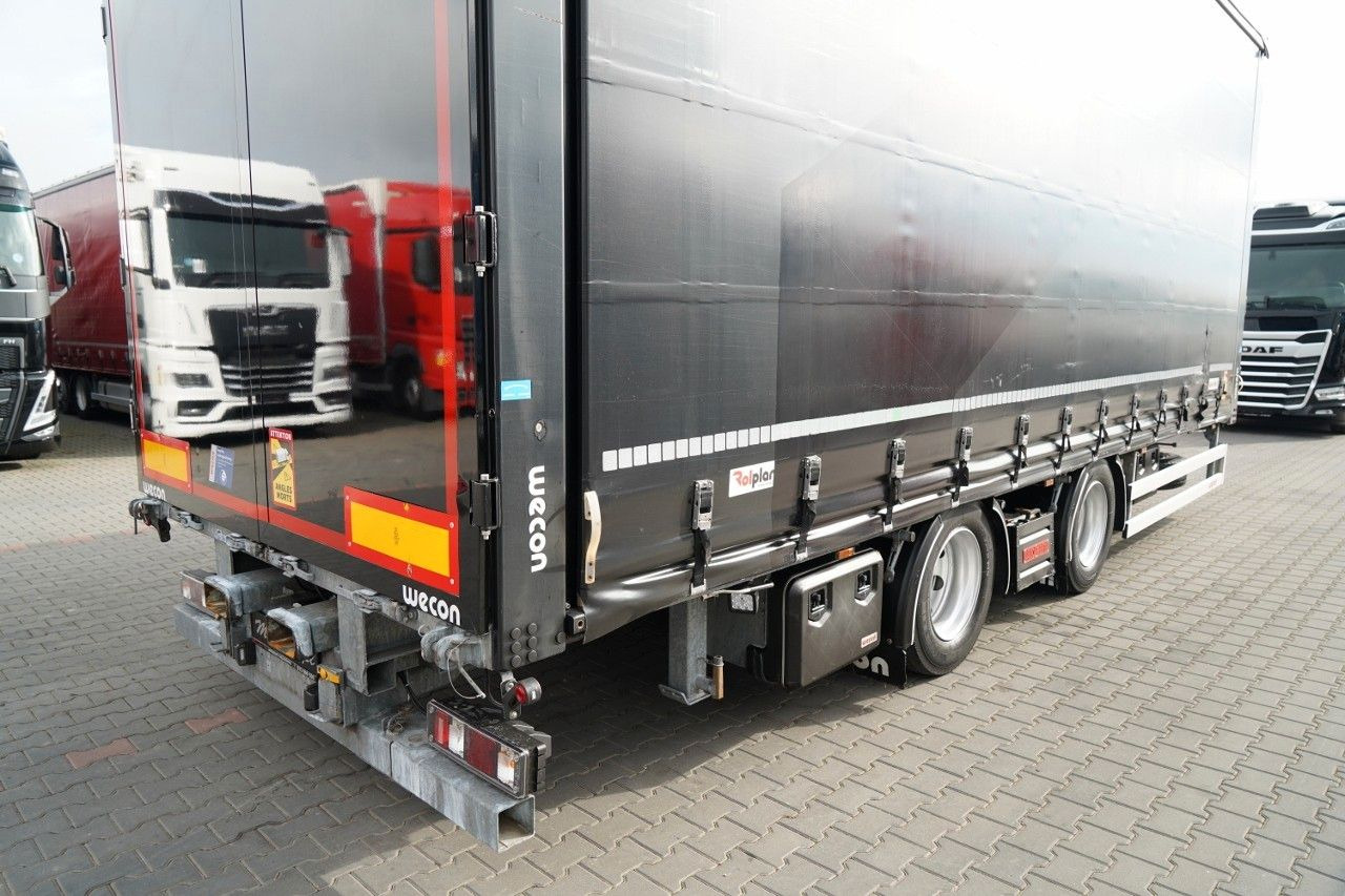 Remolque con toldo Wecon PRZYCZEPA - 7,7 M / TANDEM / PRZEJAZDOWA  / OŚ: foto 14