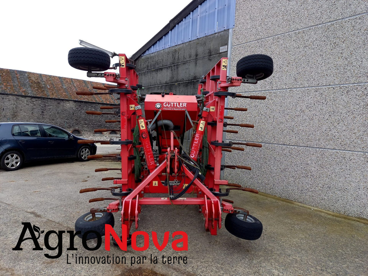 GÜTTLER SuperMaxx 50-5 (déchaumeur) - Carro de cosechadora: foto 1 GÜTTLER SuperMaxx 50-5 (déchaumeur) - Carro de cosechadora: foto 1