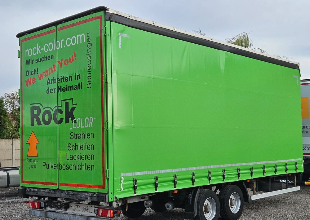 Fliegl PRZYCZEPA CIĘŻAROWA / TANDEM / 2 OSIE / 18 PALET / GÓRNY REGULOWANY SPRZĘG / 10500DMC / 7 TON ŁADOWNOŚĆ - Remolque con toldo: foto 3 Fliegl PRZYCZEPA CIĘŻAROWA / TANDEM / 2 OSIE / 18 PALET / GÓRNY REGULOWANY SPRZĘG / 10500DMC / 7 TON ŁADOWNOŚĆ - Remolque con toldo: foto 3