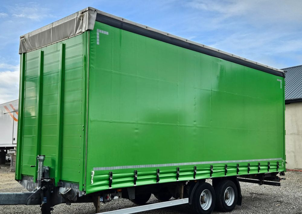 Fliegl PRZYCZEPA CIĘŻAROWA / TANDEM / 2 OSIE / 18 PALET / GÓRNY REGULOWANY SPRZĘG / 10500DMC / 7 TON ŁADOWNOŚĆ - Remolque con toldo: foto 5 Fliegl PRZYCZEPA CIĘŻAROWA / TANDEM / 2 OSIE / 18 PALET / GÓRNY REGULOWANY SPRZĘG / 10500DMC / 7 TON ŁADOWNOŚĆ - Remolque con toldo: foto 5