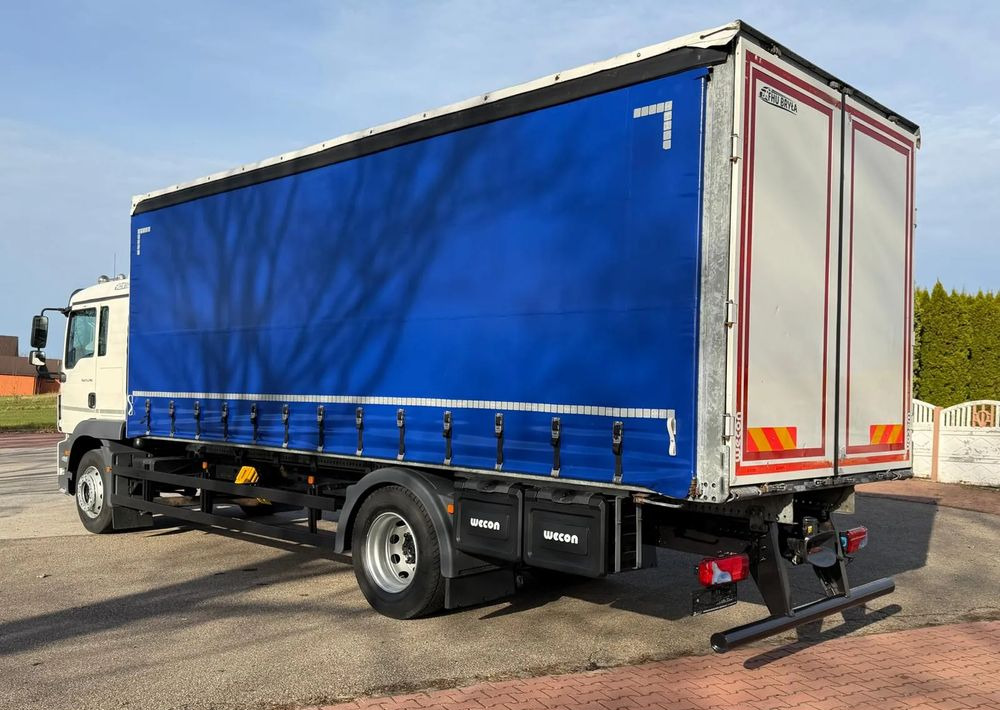 MAN TGM 15.290 / FIRANKA / 2016R / KLIMA POSTOJOWA /SPROWADZONY/ 8T ŁADOWNOŚĆ / 17 PALET / E6 / WINDA / - Camión lona: foto 5 MAN TGM 15.290 / FIRANKA / 2016R / KLIMA POSTOJOWA /SPROWADZONY/ 8T ŁADOWNOŚĆ / 17 PALET / E6 / WINDA / - Camión lona: foto 5