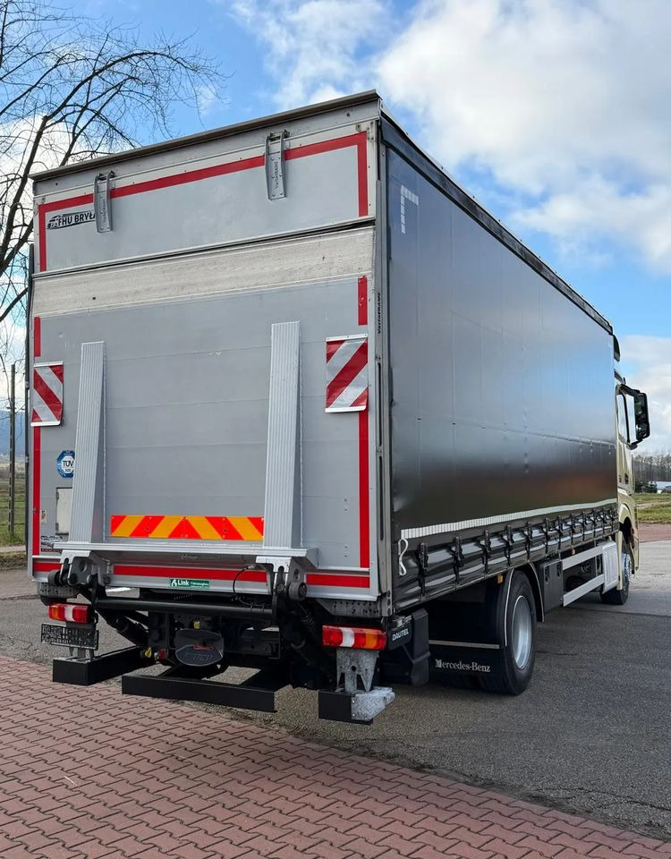 Mercedes-Benz ACTROS 1846 / FIRANKA / WINDA / 18 EUROPALET / AUTOMAT / Z NIEMIEC / 2019 / PRZEBIEG 370 TYŚ KM - Camión lona: foto 5 Mercedes-Benz ACTROS 1846 / FIRANKA / WINDA / 18 EUROPALET / AUTOMAT / Z NIEMIEC / 2019 / PRZEBIEG 370 TYŚ KM - Camión lona: foto 5