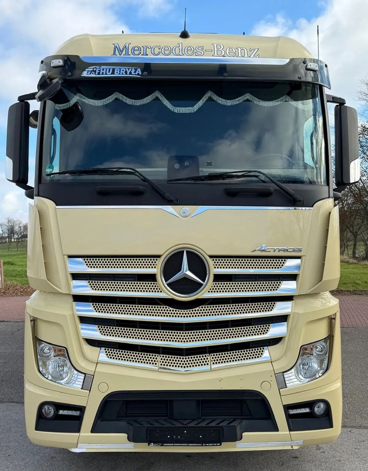 Mercedes-Benz ACTROS 1846 / FIRANKA / WINDA / 18 EUROPALET / AUTOMAT / Z NIEMIEC / 2019 / PRZEBIEG 370 TYŚ KM - Camión lona: foto 3 Mercedes-Benz ACTROS 1846 / FIRANKA / WINDA / 18 EUROPALET / AUTOMAT / Z NIEMIEC / 2019 / PRZEBIEG 370 TYŚ KM - Camión lona: foto 3