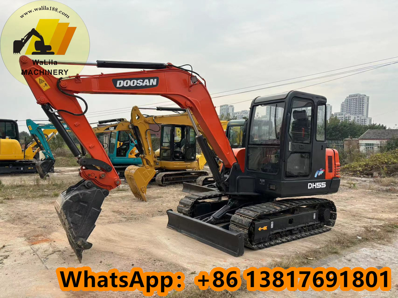 Doosan DH 55-7 DH55 - Miniexcavadora: foto 1 Doosan DH 55-7 DH55 - Miniexcavadora: foto 1