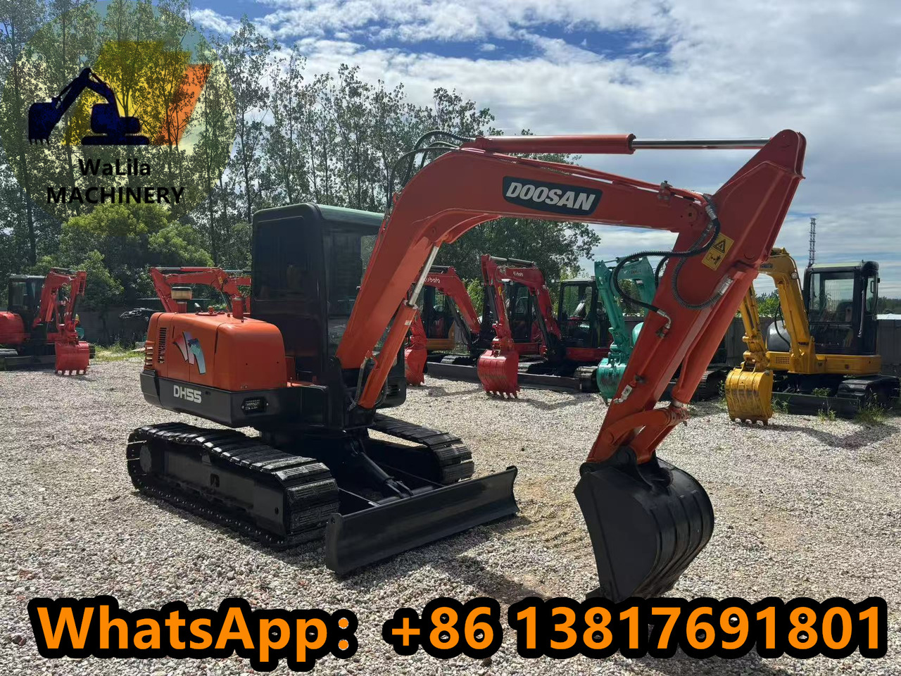 Doosan DH 55-7 DH55 (Good) - Miniexcavadora: foto 2 Doosan DH 55-7 DH55 (Good) - Miniexcavadora: foto 2