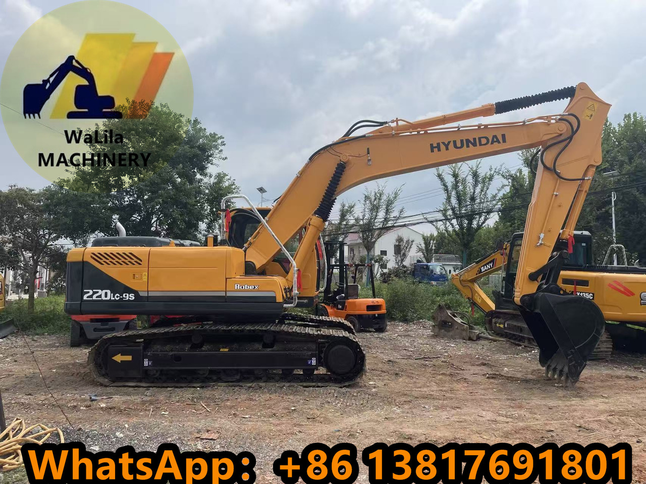 HYUNDAI R220-9S - Excavadora de cadenas: foto 1 HYUNDAI R220-9S - Excavadora de cadenas: foto 1
