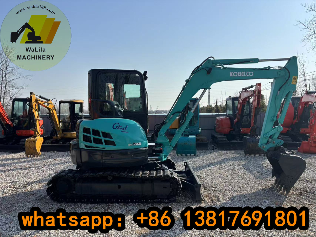 KOBELCO sk55 - Miniexcavadora: foto 1 KOBELCO sk55 - Miniexcavadora: foto 1