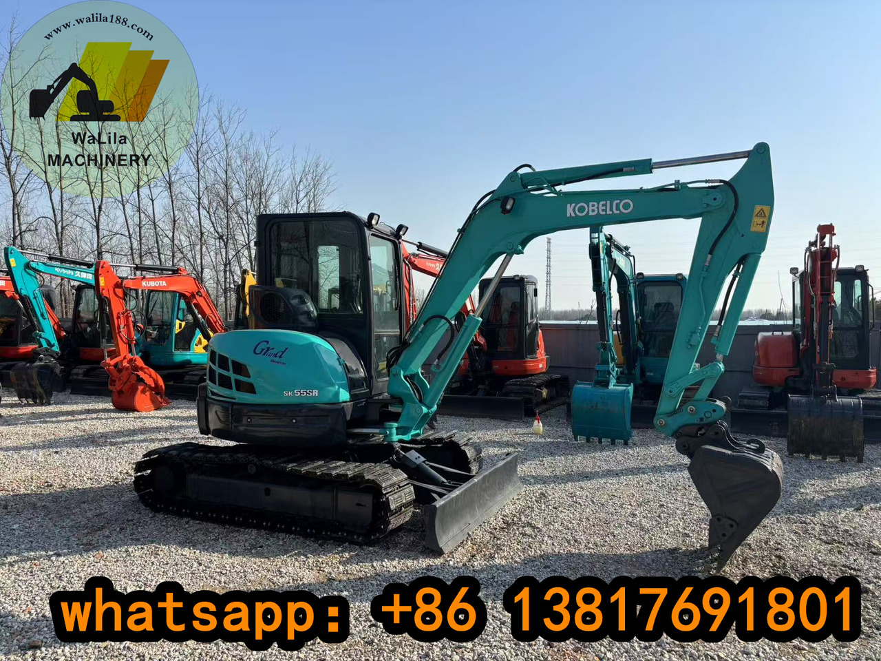 KOBELCO sk55 - Miniexcavadora: foto 2 KOBELCO sk55 - Miniexcavadora: foto 2