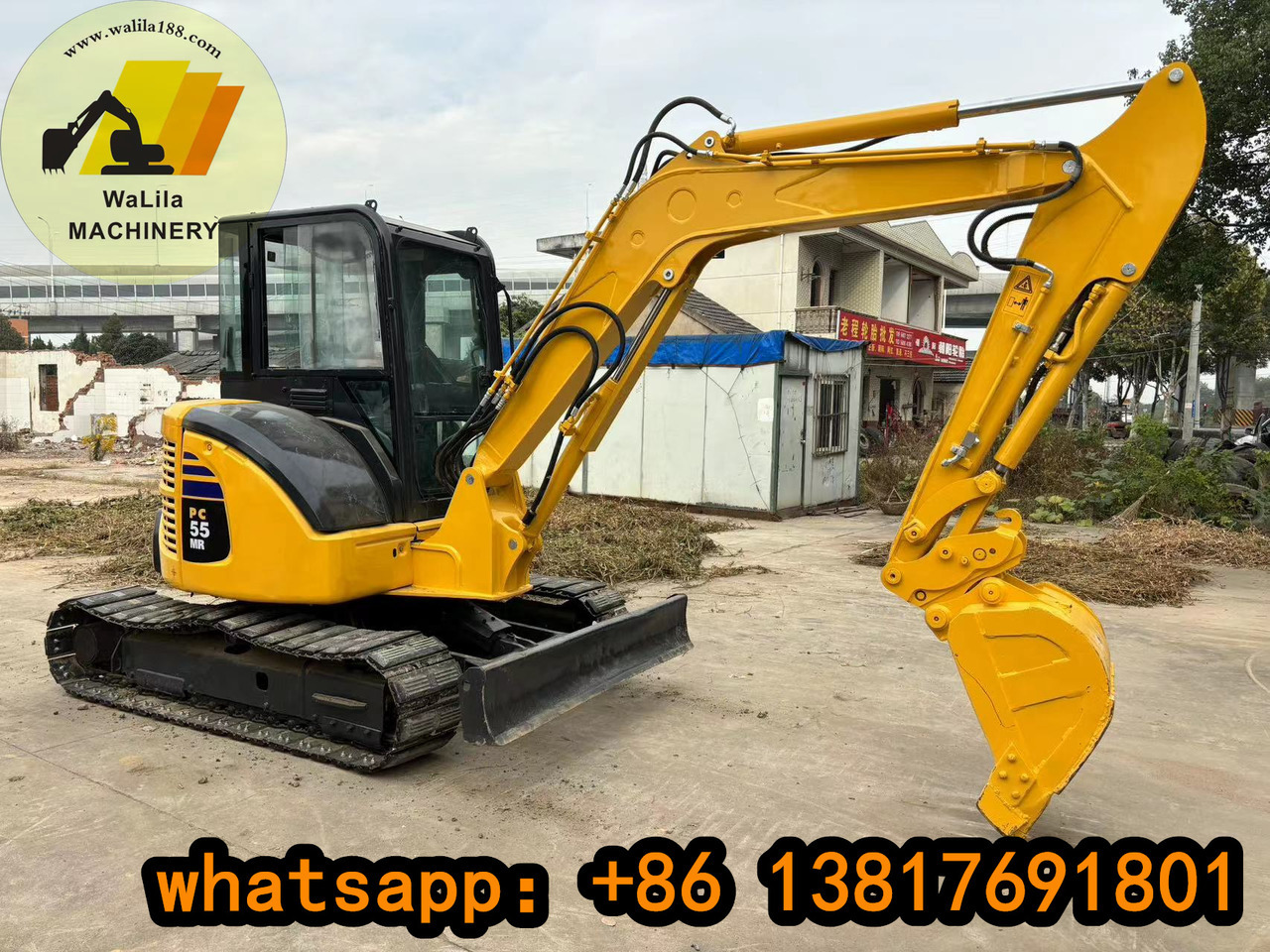 KOMATSU PC 55 MR-3 - Miniexcavadora: foto 1 KOMATSU PC 55 MR-3 - Miniexcavadora: foto 1