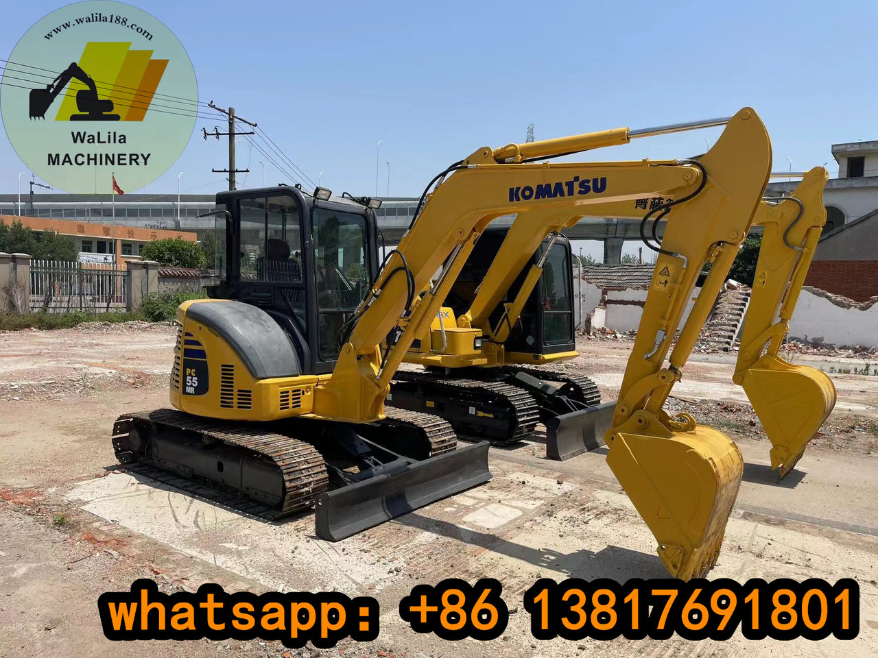 KOMATSU PC 55 MR-3 - Miniexcavadora: foto 4 KOMATSU PC 55 MR-3 - Miniexcavadora: foto 4