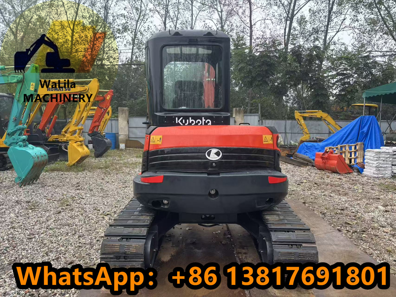 Miniexcavadora KUBOTA KX057: foto 7