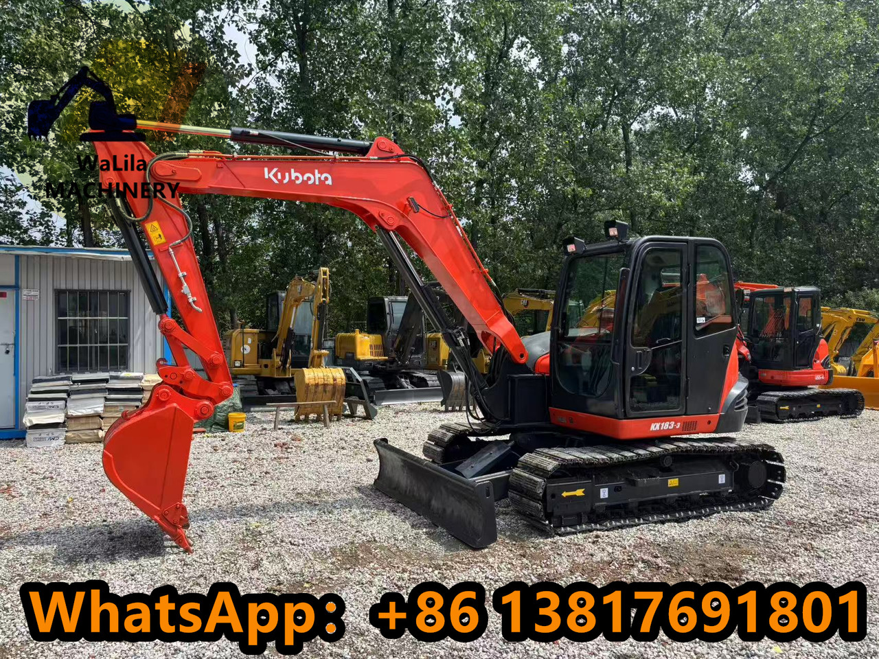 KUBOTA KX183 - Miniexcavadora: foto 2 KUBOTA KX183 - Miniexcavadora: foto 2