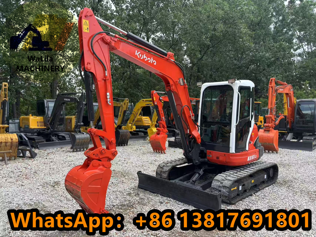Miniexcavadora KUBOTA Kx161: foto 9