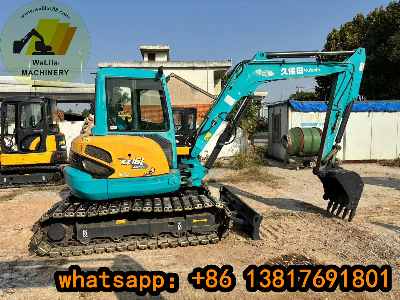 Kubota KX 161 KX161 KX155 KX163 - Miniexcavadora: foto 1 Kubota KX 161 KX161 KX155 KX163 - Miniexcavadora: foto 1