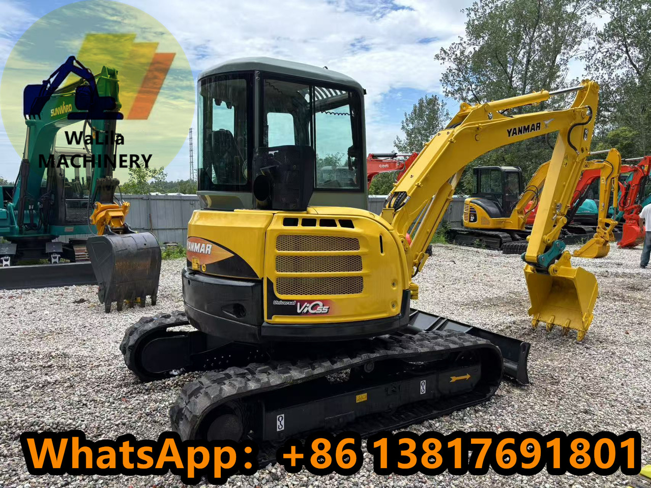 Yanmar Vio 55 Vio55 - Miniexcavadora: foto 2 Yanmar Vio 55 Vio55 - Miniexcavadora: foto 2