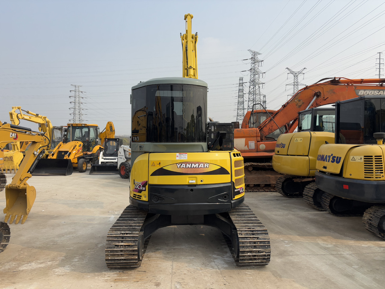 Yanmar Vio 55 Vio55 - Miniexcavadora: foto 3 Yanmar Vio 55 Vio55 - Miniexcavadora: foto 3