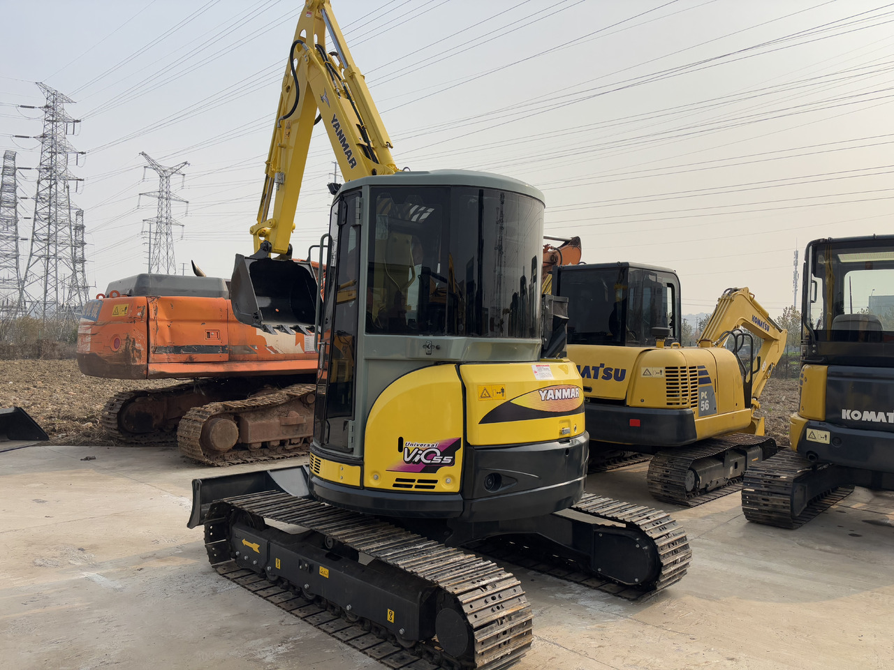 Yanmar Vio 55 Vio55 - Miniexcavadora: foto 1 Yanmar Vio 55 Vio55 - Miniexcavadora: foto 1