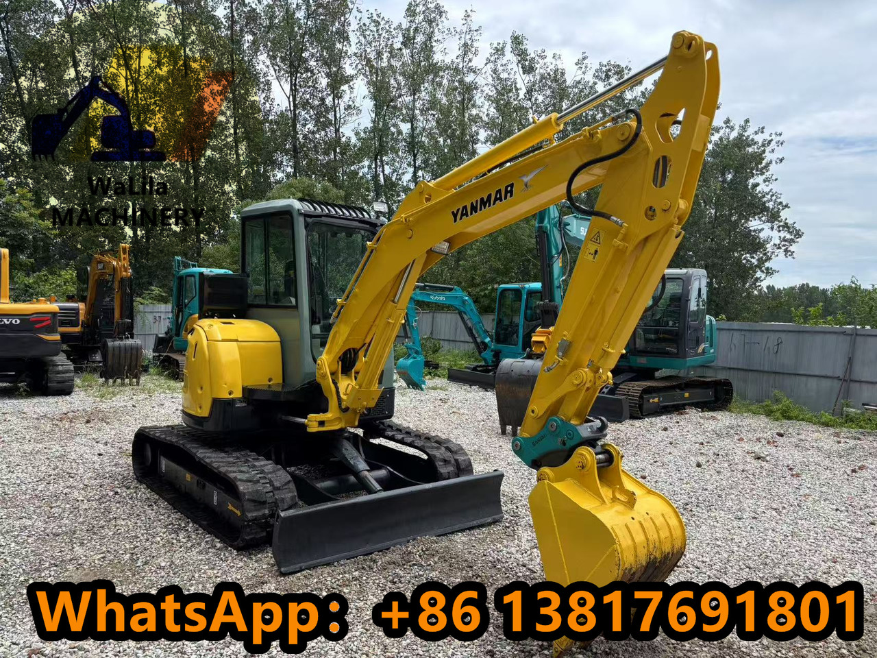 Yanmar Vio 55 Vio55 - Miniexcavadora: foto 3 Yanmar Vio 55 Vio55 - Miniexcavadora: foto 3