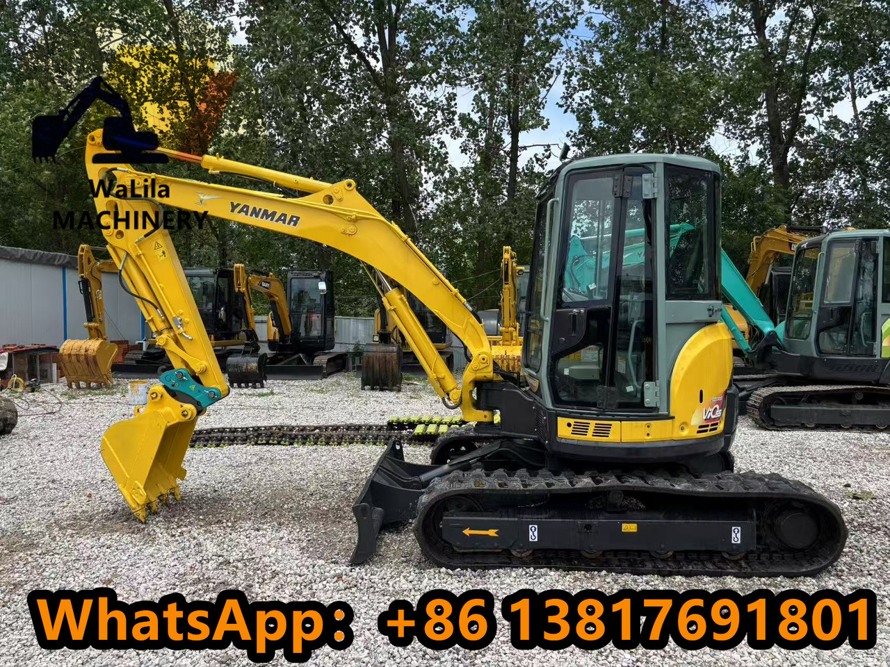 Yanmar Vio 55 Vio55 - Miniexcavadora: foto 1 Yanmar Vio 55 Vio55 - Miniexcavadora: foto 1