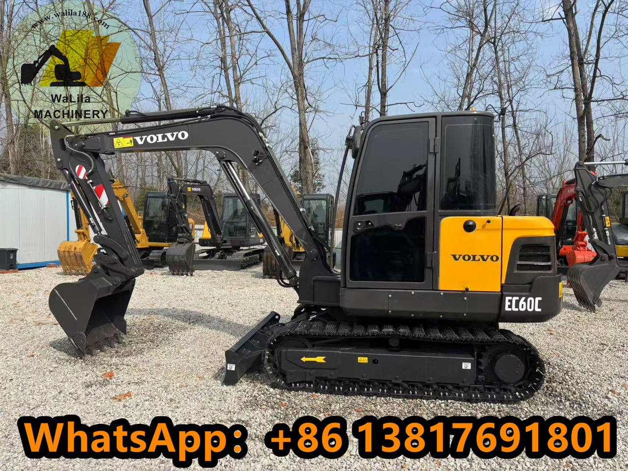 Volvo EC60D - Miniexcavadora: foto 1 Volvo EC60D - Miniexcavadora: foto 1