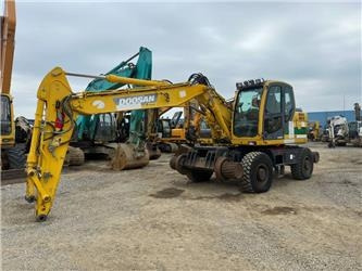 Doosan DX 160 WR - Excavadora de ruedas: foto 1 Doosan DX 160 WR - Excavadora de ruedas: foto 1