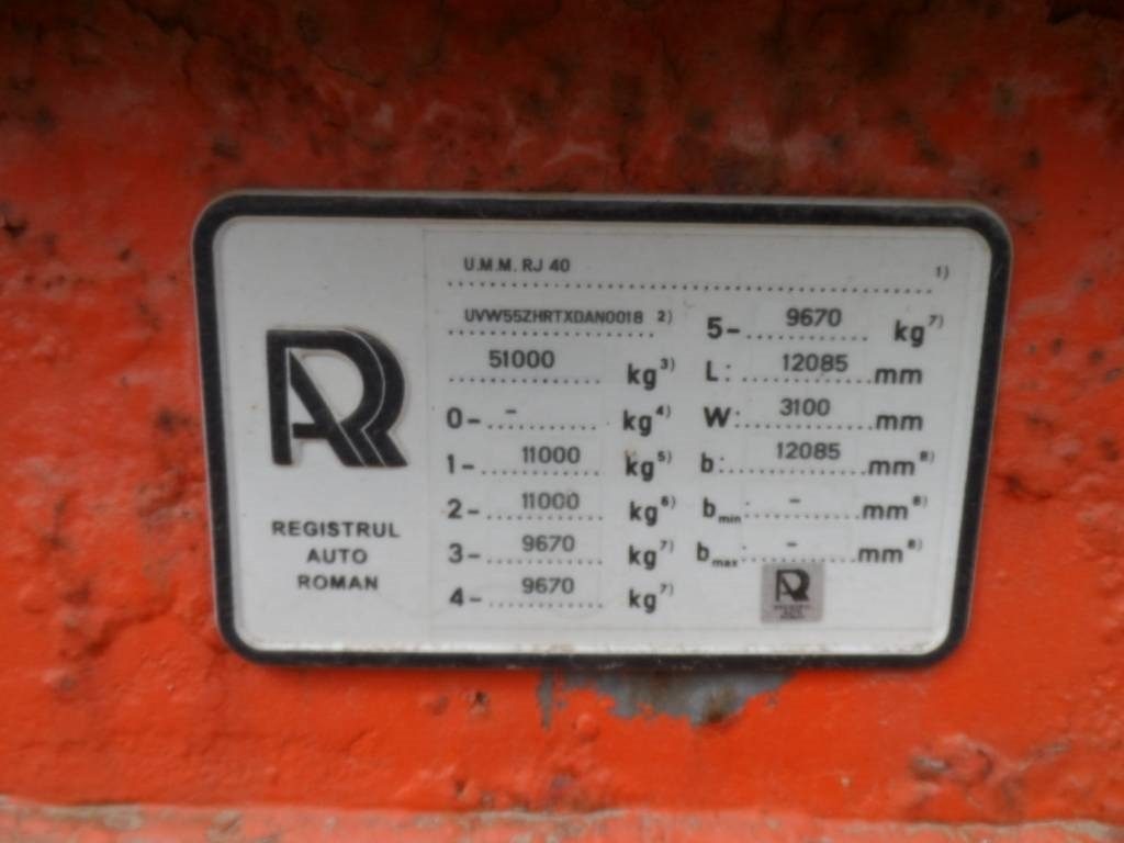 UMM RJ 40 - Semirremolque góndola rebajadas: foto 3 UMM RJ 40 - Semirremolque góndola rebajadas: foto 3