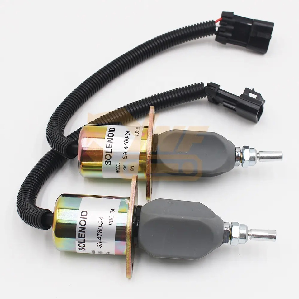 Engine Fuel Stop Solenoid 99453479 for New Holland EX215 excavator parts 24V flameout shut off solenoid valve - Sistema eléctrico: foto 2 Engine Fuel Stop Solenoid 99453479 for New Holland EX215 excavator parts 24V flameout shut off solenoid valve - Sistema eléctrico: foto 2