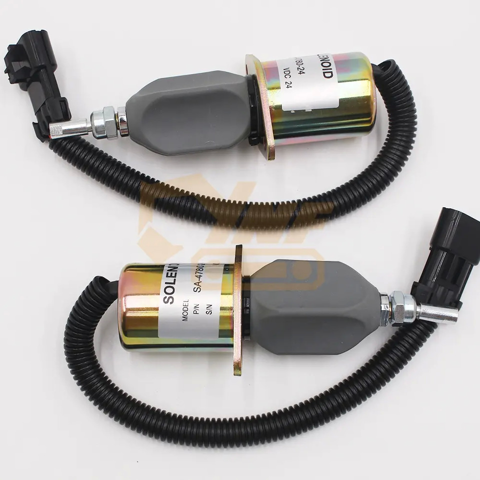 Engine Fuel Stop Solenoid 99453479 for New Holland EX215 excavator parts 24V flameout shut off solenoid valve - Sistema eléctrico: foto 1 Engine Fuel Stop Solenoid 99453479 for New Holland EX215 excavator parts 24V flameout shut off solenoid valve - Sistema eléctrico: foto 1