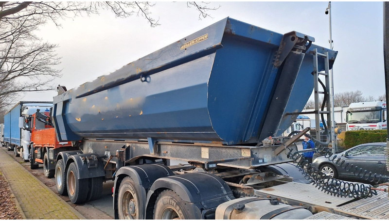 Meiller TR 2 Kippmulde 24 Kubik Stahl Zwillingsbereiffu - Semirremolque volquete: foto 2 Meiller TR 2 Kippmulde 24 Kubik Stahl Zwillingsbereiffu - Semirremolque volquete: foto 2