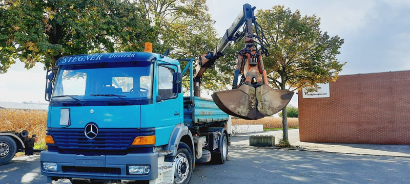 Camión volquete, Camión grúa Mercedes-Benz 1828K 4x2 Kipper KRAN+Funk/Greifer: foto 6 Camión volquete, Camión grúa Mercedes-Benz 1828K 4x2 Kipper KRAN+Funk/Greifer: foto 6