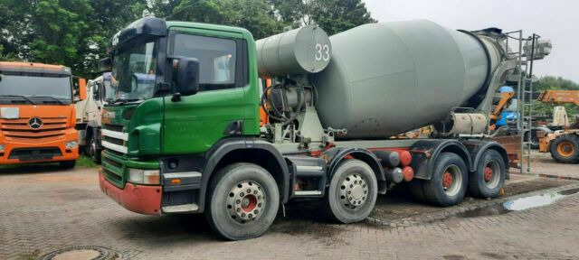 Scania P340PS 4-Achser 8x4 Betonmischer Euro:4 - Camión hormigonera: foto 1 Scania P340PS 4-Achser 8x4 Betonmischer Euro:4 - Camión hormigonera: foto 1