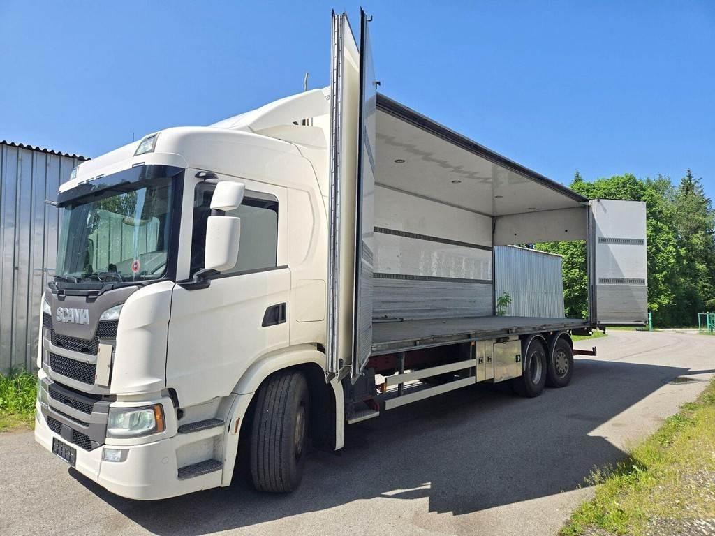 Scania G370 6X2 SIDEOPENING - Camión caja cerrada: foto 1 Scania G370 6X2 SIDEOPENING - Camión caja cerrada: foto 1