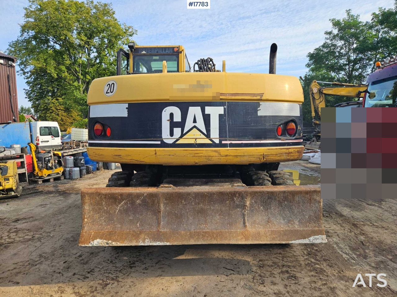 Excavadora de ruedas 2006 CAT M315C: foto 8 Excavadora de ruedas 2006 CAT M315C: foto 8