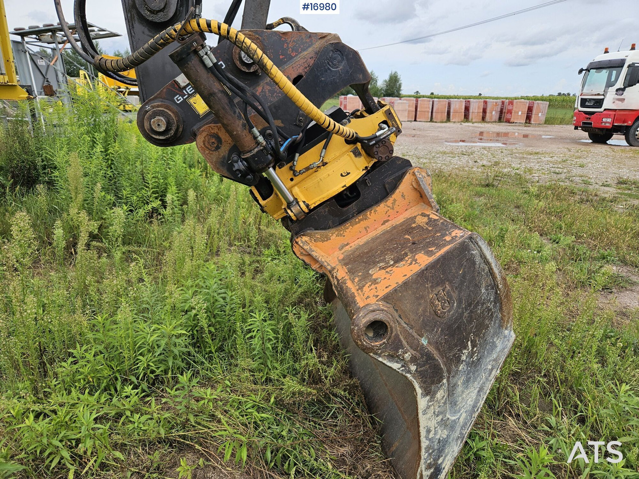 Excavadora de ruedas 2010 Volvo EW160C z rototilt i łyżką w zestawie: foto 10