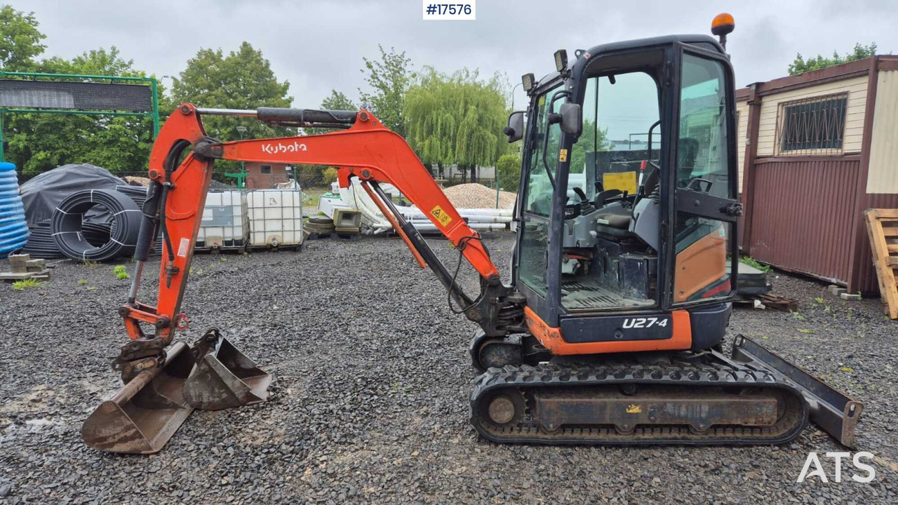 2014 Kubota U27-4 - Miniexcavadora: foto 3 2014 Kubota U27-4 - Miniexcavadora: foto 3