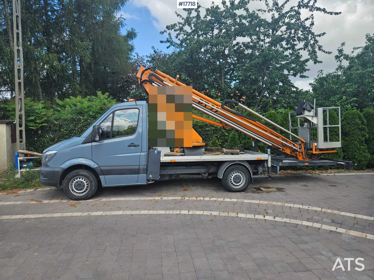 Camión con plataforma elevadora 2014 Mercedes-Benz Sprinter: foto 7 Camión con plataforma elevadora 2014 Mercedes-Benz Sprinter: foto 7