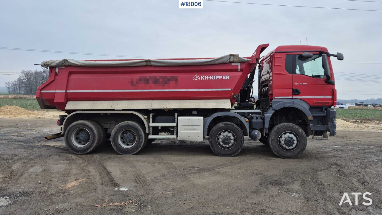 Four-axle tipper MAN TGS 41.470 8x6 (2021) - Camión volquete: foto 5 Four-axle tipper MAN TGS 41.470 8x6 (2021) - Camión volquete: foto 5