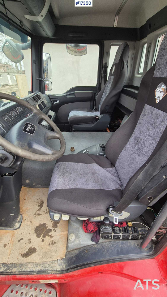 Camión portacontenedor de cadenas MAN TGA 18.430 (2006) MEILLER KIPPER (2007) skip loader: foto 8