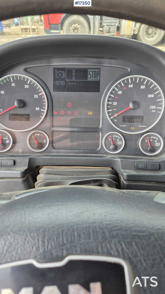 Camión portacontenedor de cadenas MAN TGA 18.430 (2006) MEILLER KIPPER (2007) skip loader: foto 12