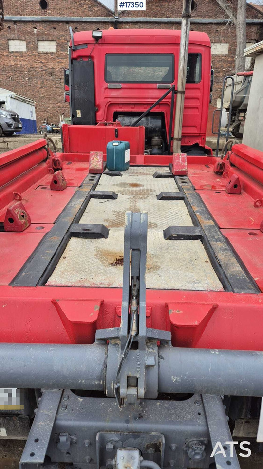 Camión portacontenedor de cadenas MAN TGA 18.430 (2006) MEILLER KIPPER (2007) skip loader: foto 20