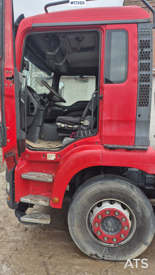 Camión portacontenedor de cadenas MAN TGA 18.430 (2006) MEILLER KIPPER (2007) skip loader: foto 7