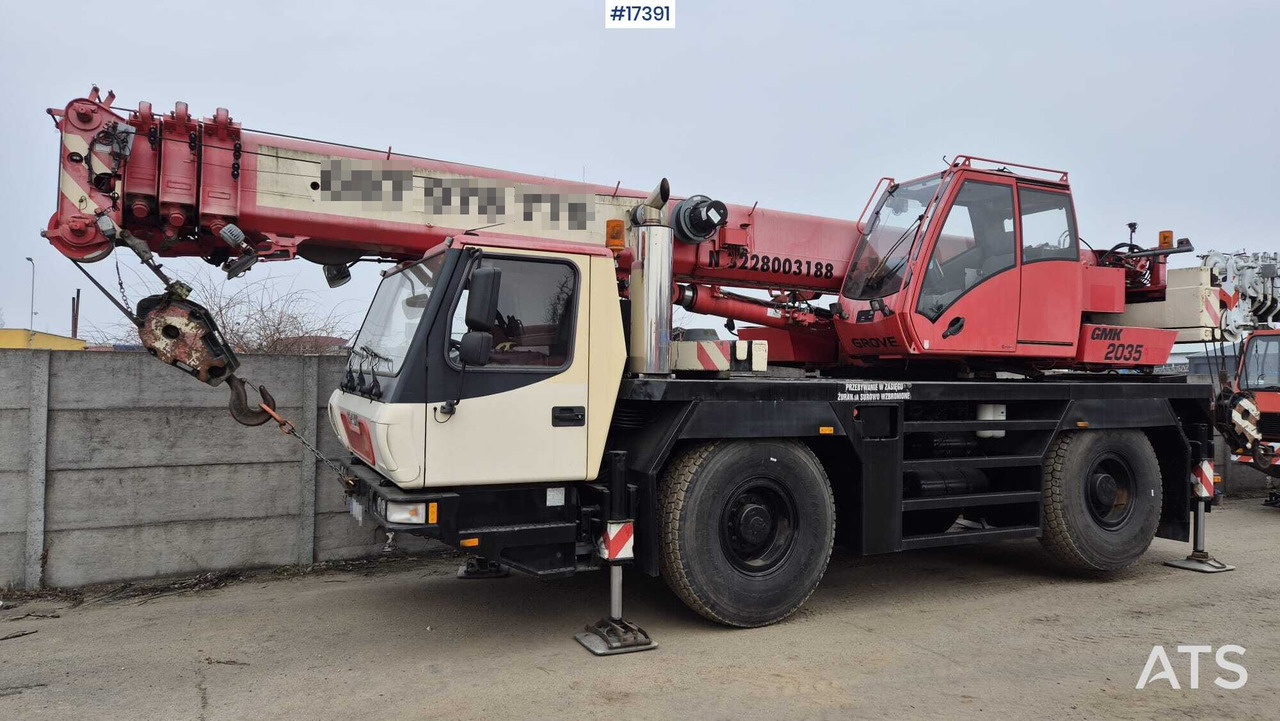 Leasing de Mobile Crane GROVE GMK 2035E (2009) Mobile Crane GROVE GMK 2035E (2009): foto 19 Leasing de Mobile Crane GROVE GMK 2035E (2009) Mobile Crane GROVE GMK 2035E (2009): foto 19
