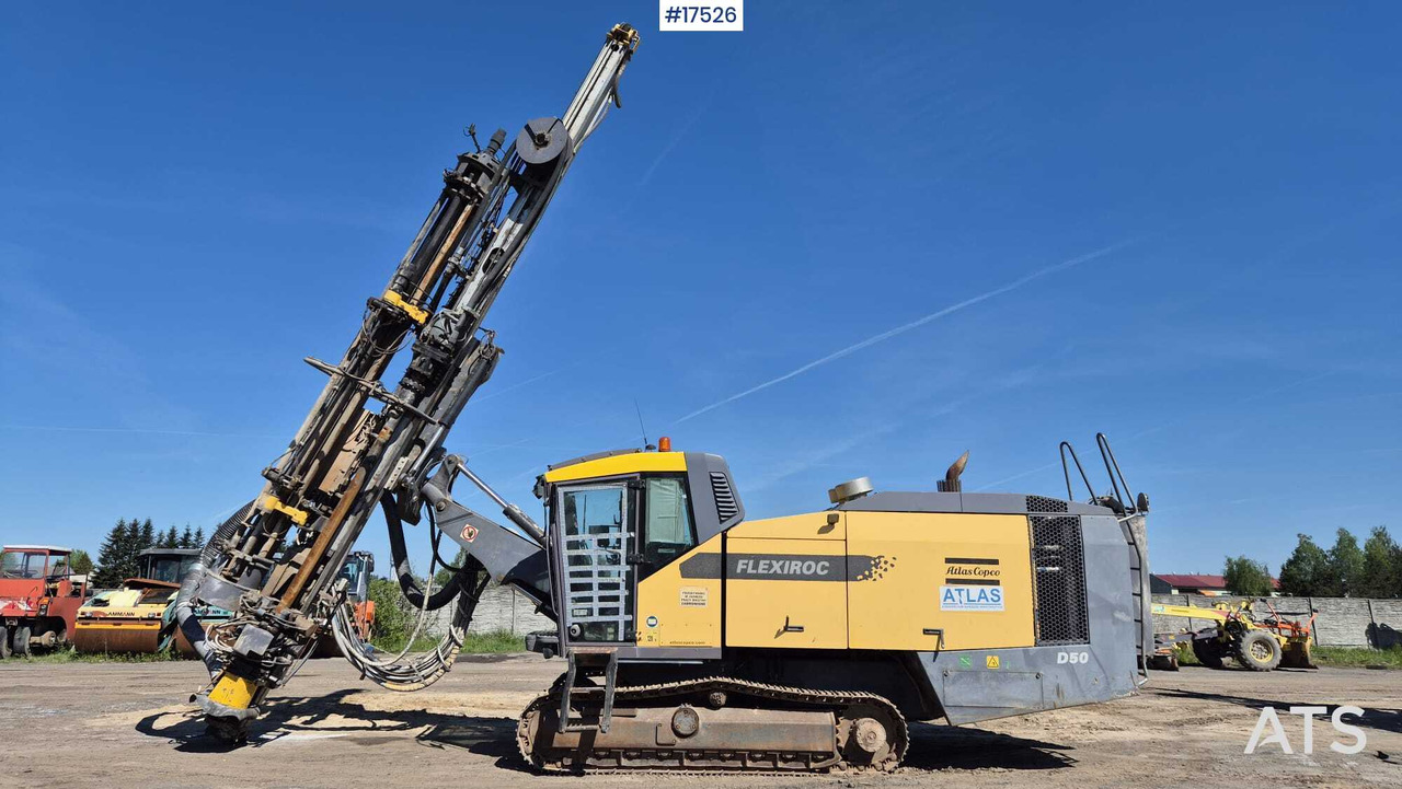 Rock drill Atlas Copco FlexiROC D50-10SF (2012) - Perforadora: foto 1 Rock drill Atlas Copco FlexiROC D50-10SF (2012) - Perforadora: foto 1
