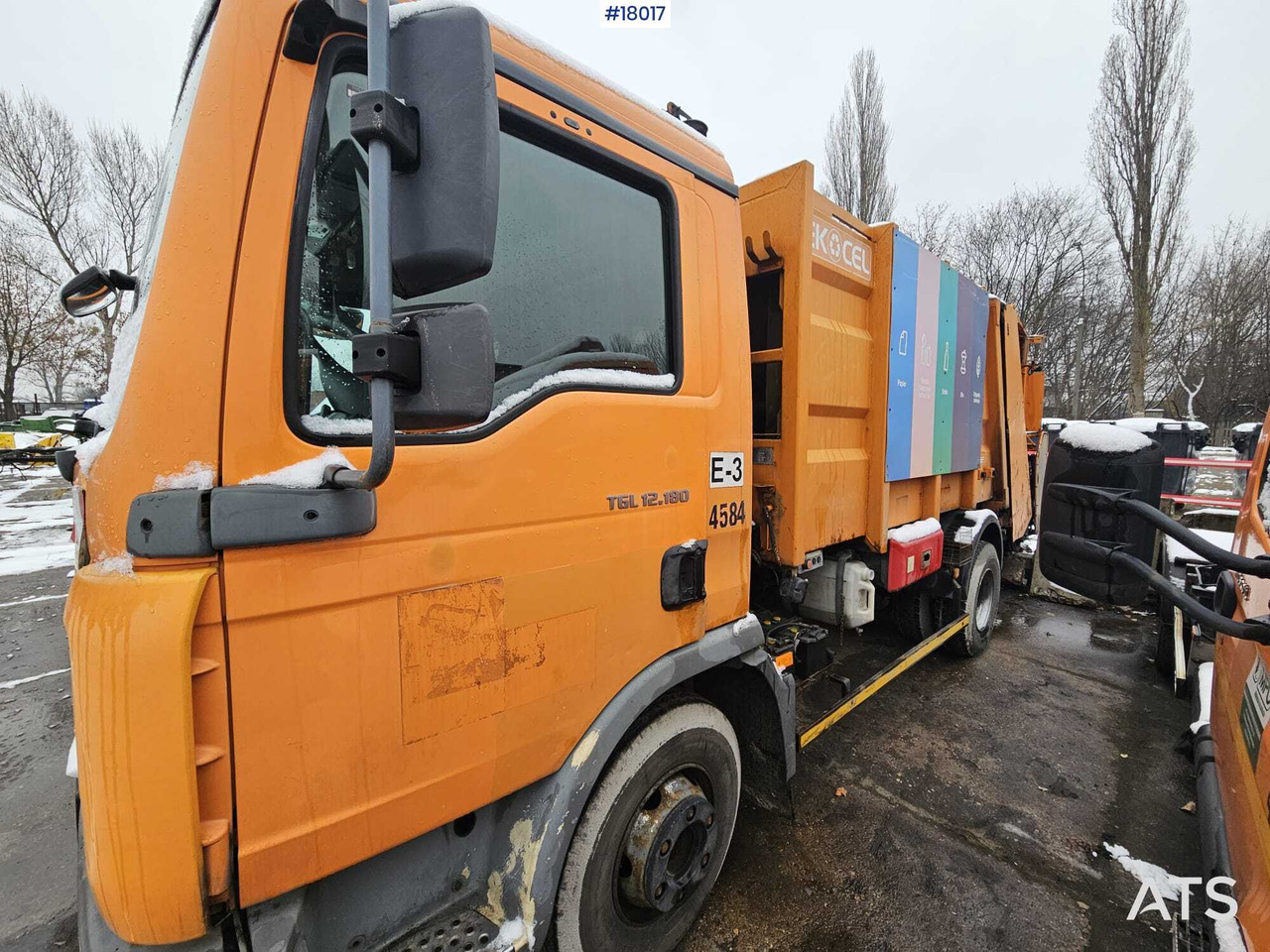 Truck MAN TGA 12.180 (2007) with EKOCEL mini garbage truck body - Camión de basura: foto 5 Truck MAN TGA 12.180 (2007) with EKOCEL mini garbage truck body - Camión de basura: foto 5